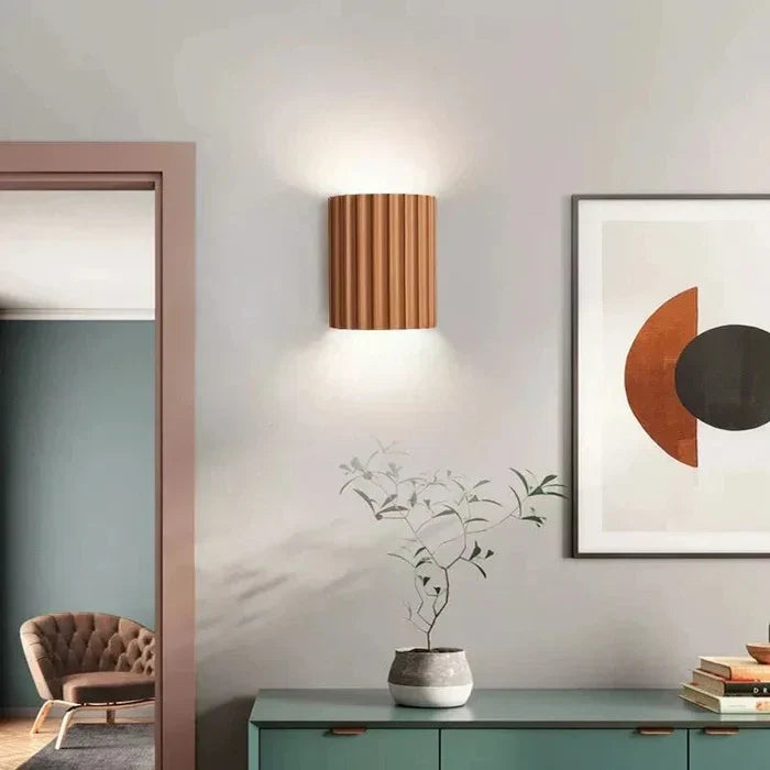 Artistic Resin Wall Lamp - LuxeGlow