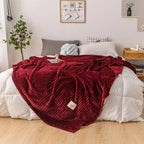 Cozy Flannel Autumn Blanket - LuxeNest