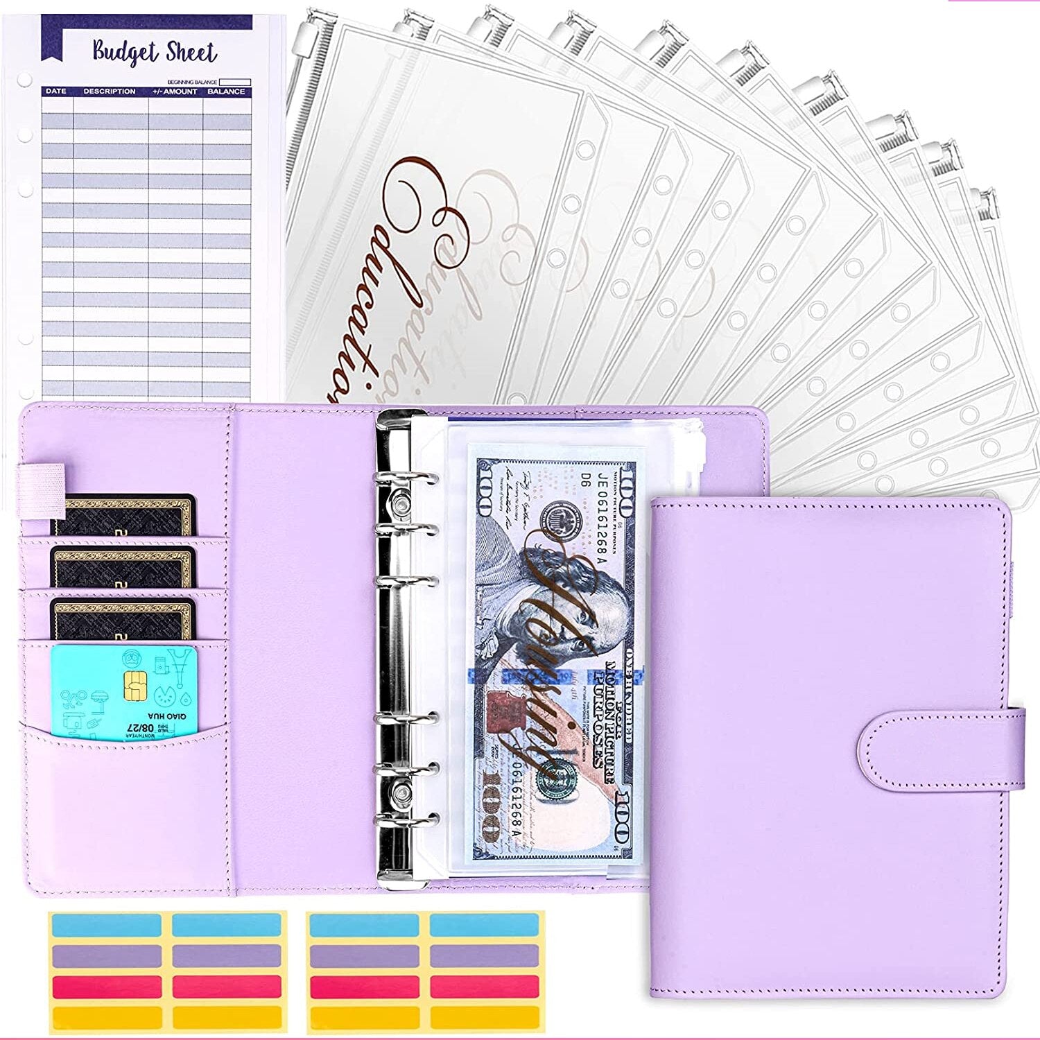 Cash Envelope Budget Binder - Financia Luxe