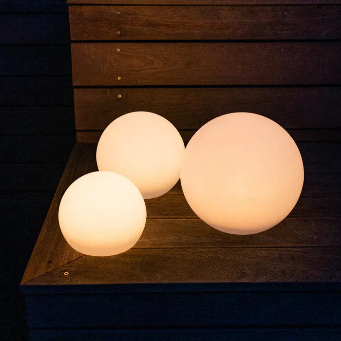 Illuminated Garden Sphere - LumaGlow