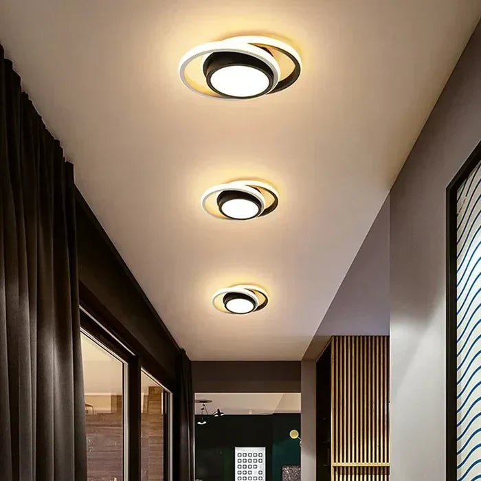 LED Ceiling Light - Luminara Twilight Rings Design