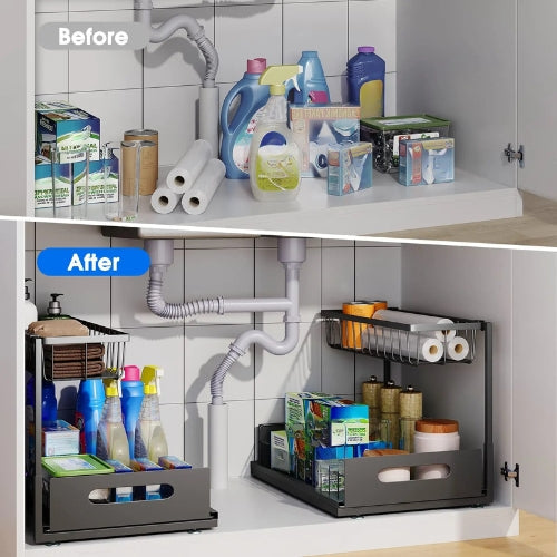 Under-Sink Drawer Organizer - LuxeSpace