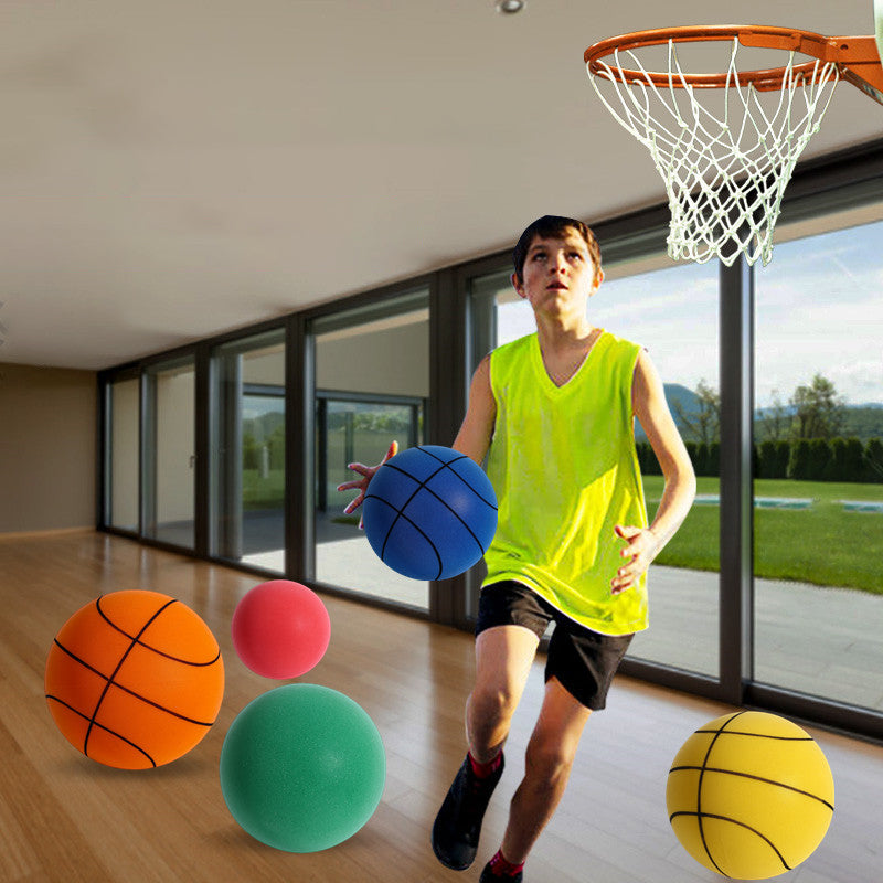 Silent Foam Basketball for Kids - PlayMatic