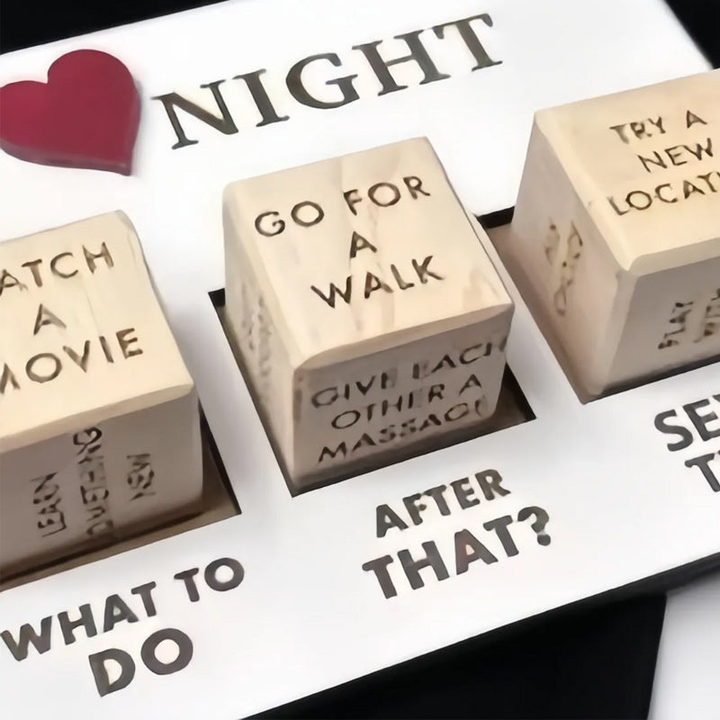 Romantic Date Night Dice Game - LoveQuest
