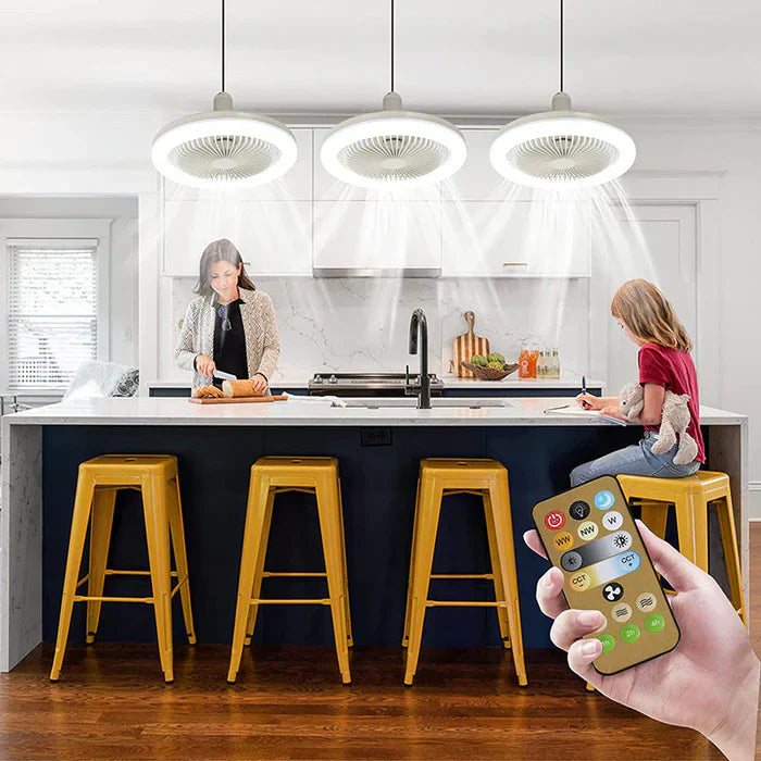 Ceiling Fan with Light - LuxeAir