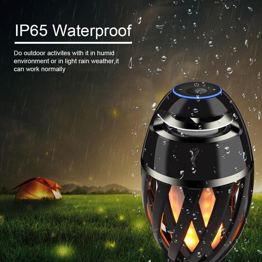 Flicker Warm Light LED Bluetooth Speaker - Luminara Sound