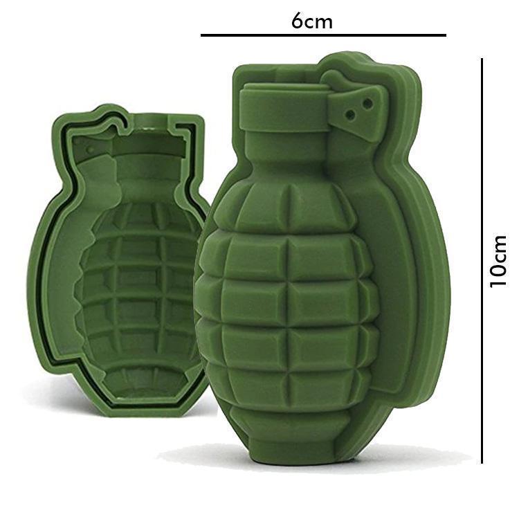 3D Grenade Mold - Artisan Craft Co.