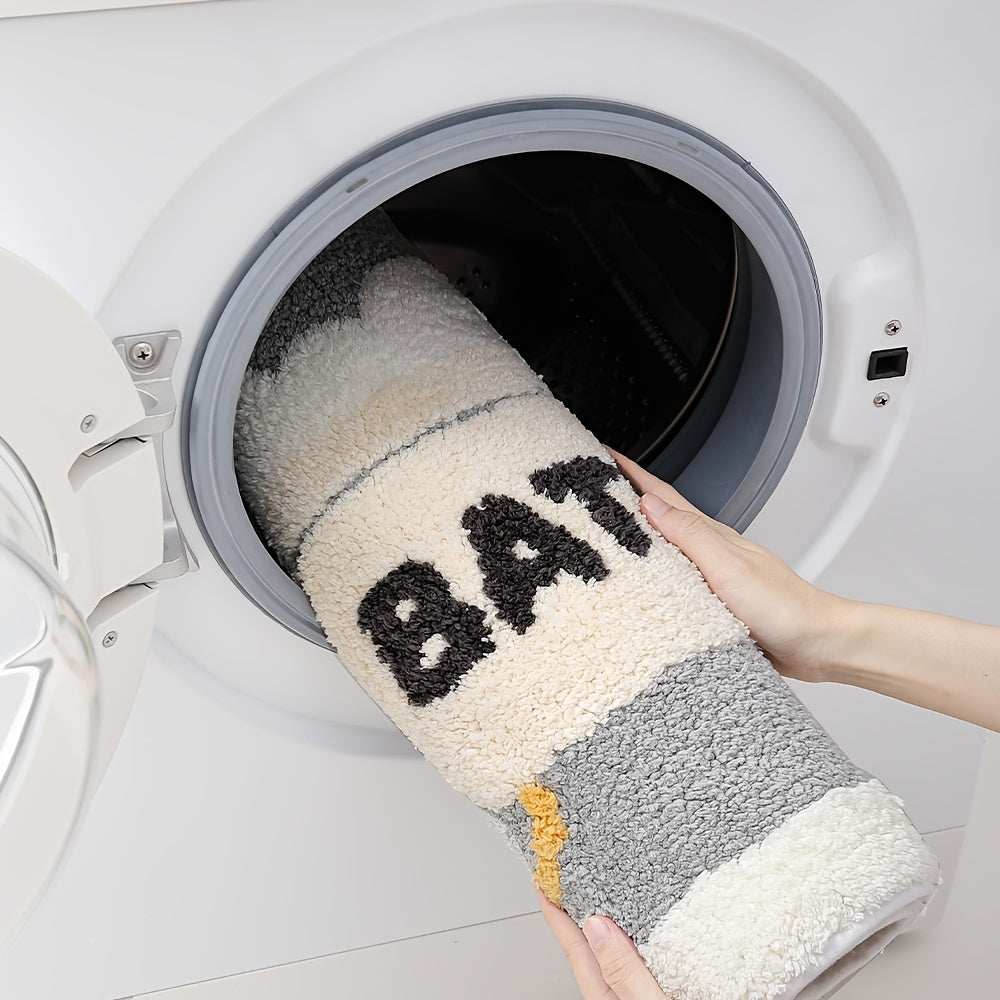 Superabsorbent Non-Slip Bathroom Mat - AquaNest