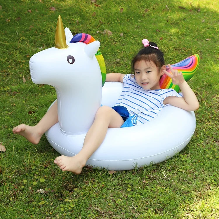 Giant Unicorn Pool Float - AquaDreams