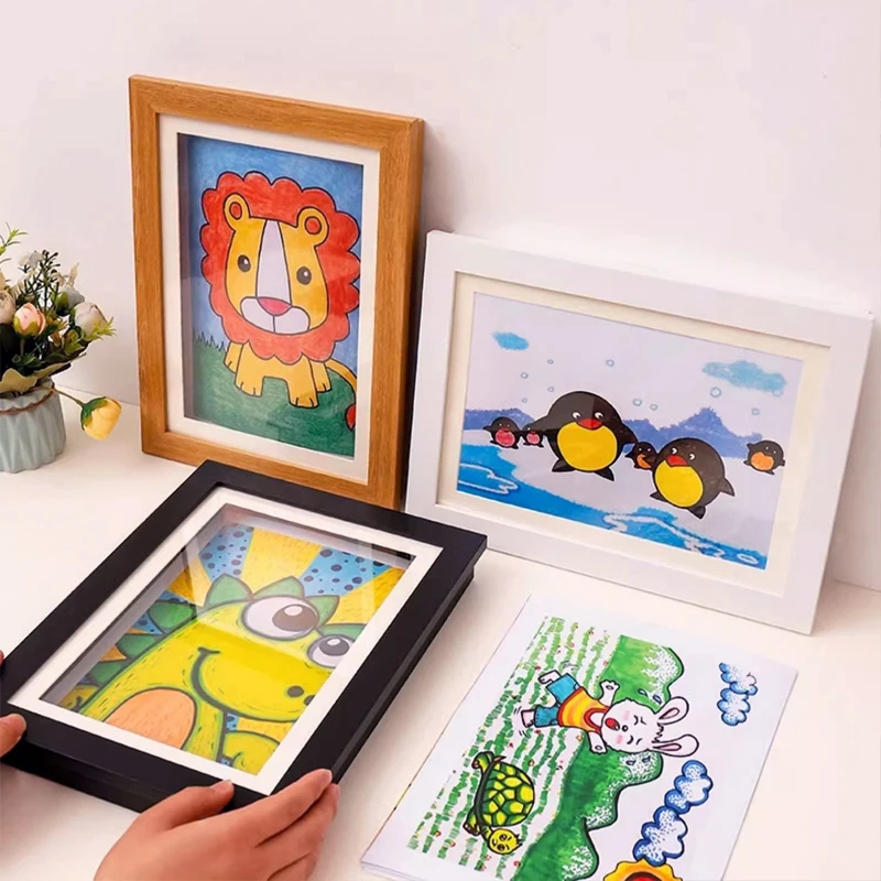 Art Display Frame - LuxeFrame™ A4 with Premium Glass