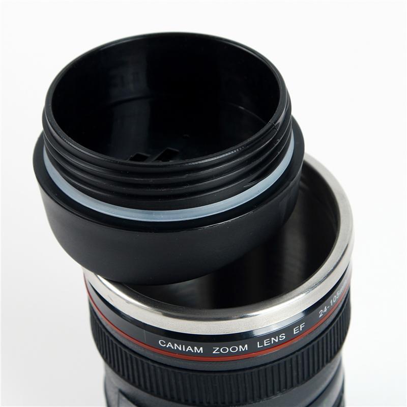 Camera Lens Coffee Thermos - LuxeSip