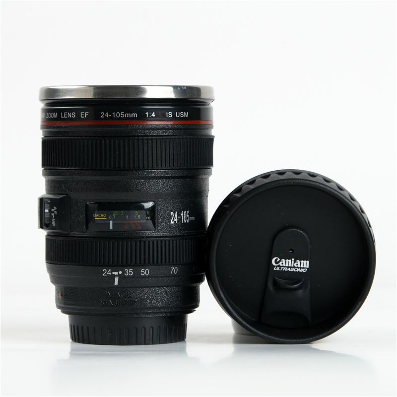 Camera Lens Coffee Thermos - LuxeSip