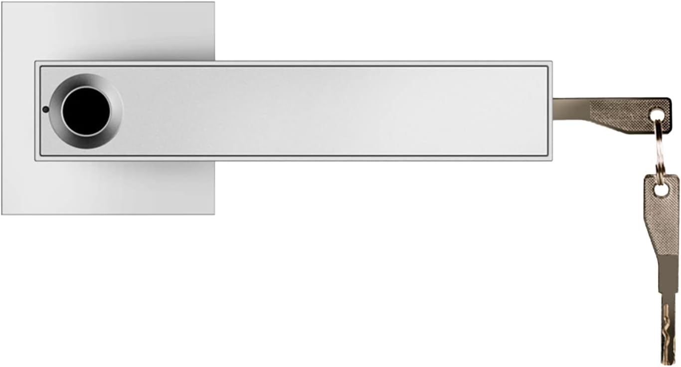 Smart Fingerprint Door Lock with Key Access - Luxora