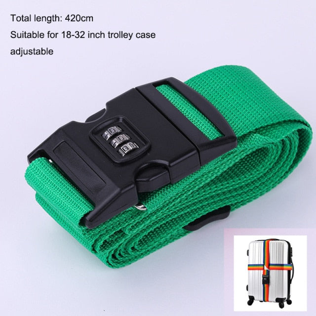 Adjustable Luggage Strap - LuxeTravel Essentials