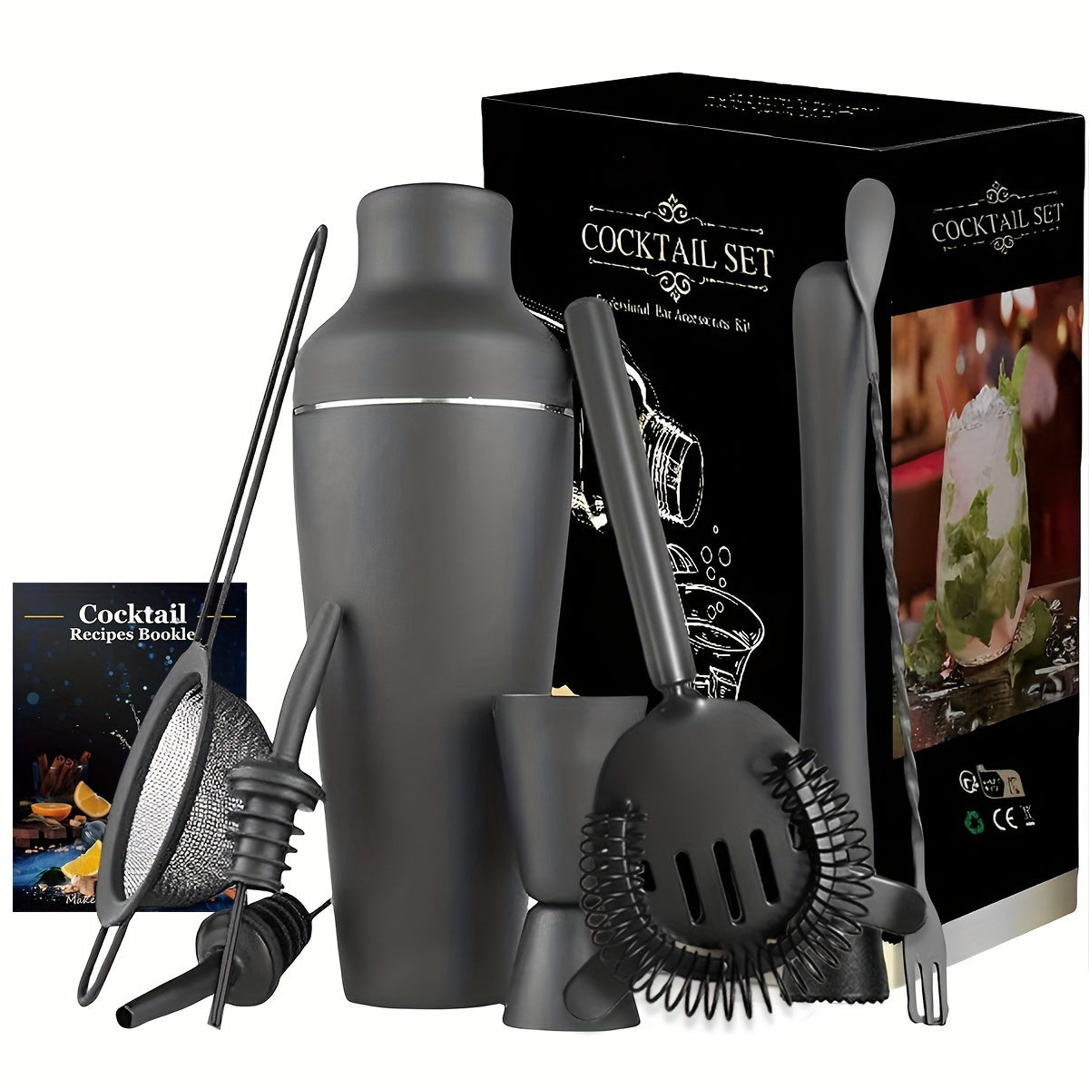 Cocktail Shaker Set - LuxeMix Essentials
