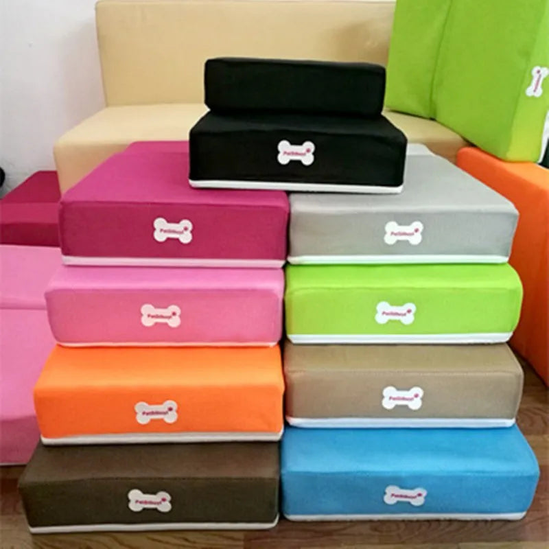 PetEase Dog Stairs - Non-Slip Foam Steps for Small Pets