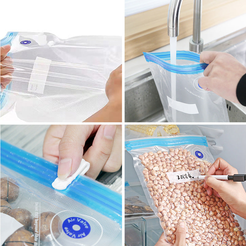 Vacuum Sealer Bags - FreshSeal Pro, 10 Reusable & Durable