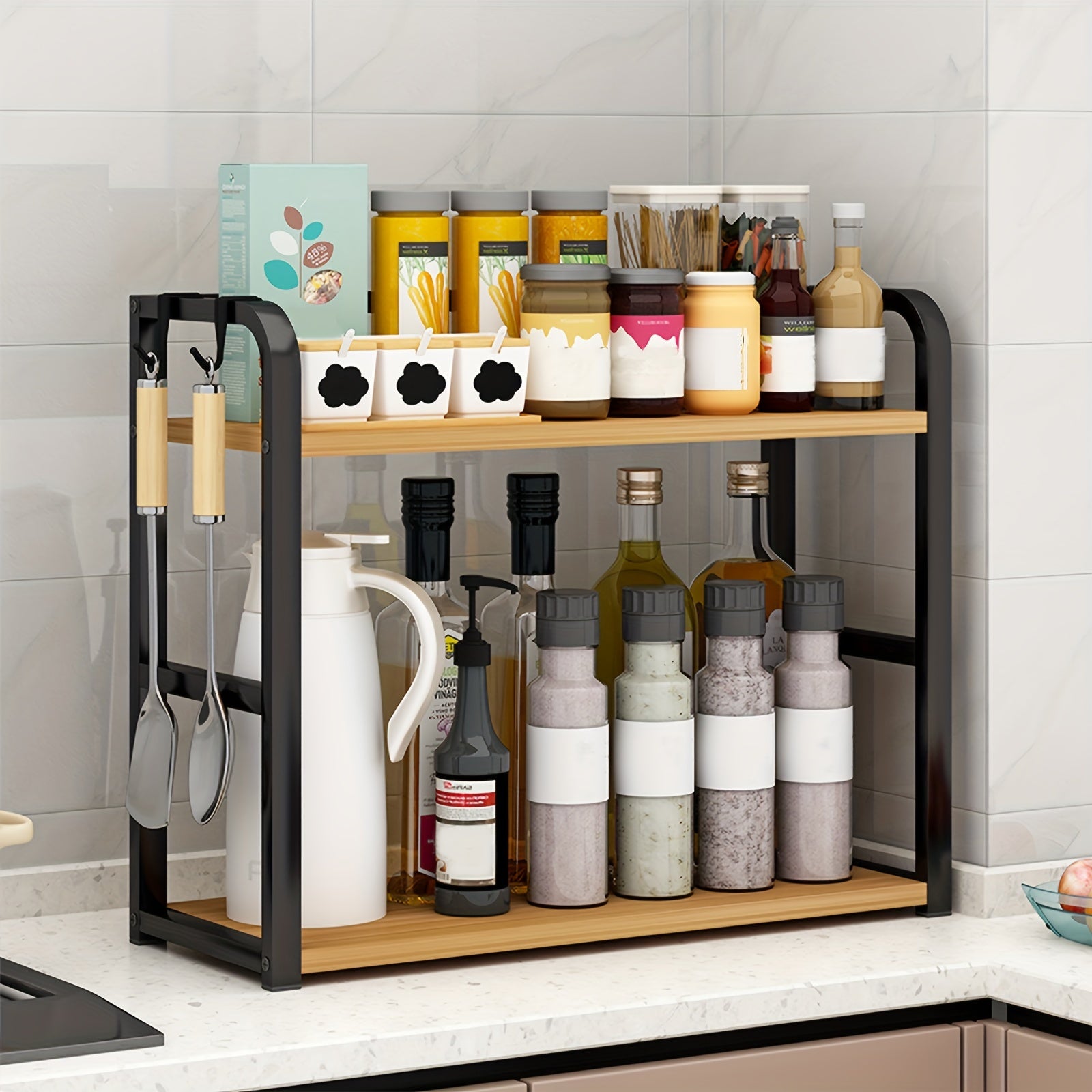 Stainless Steel Kitchen Shelf - LuxeCraft