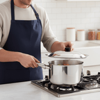 CookShield Lid - Versatile Stainless Steel Kitchen Essential