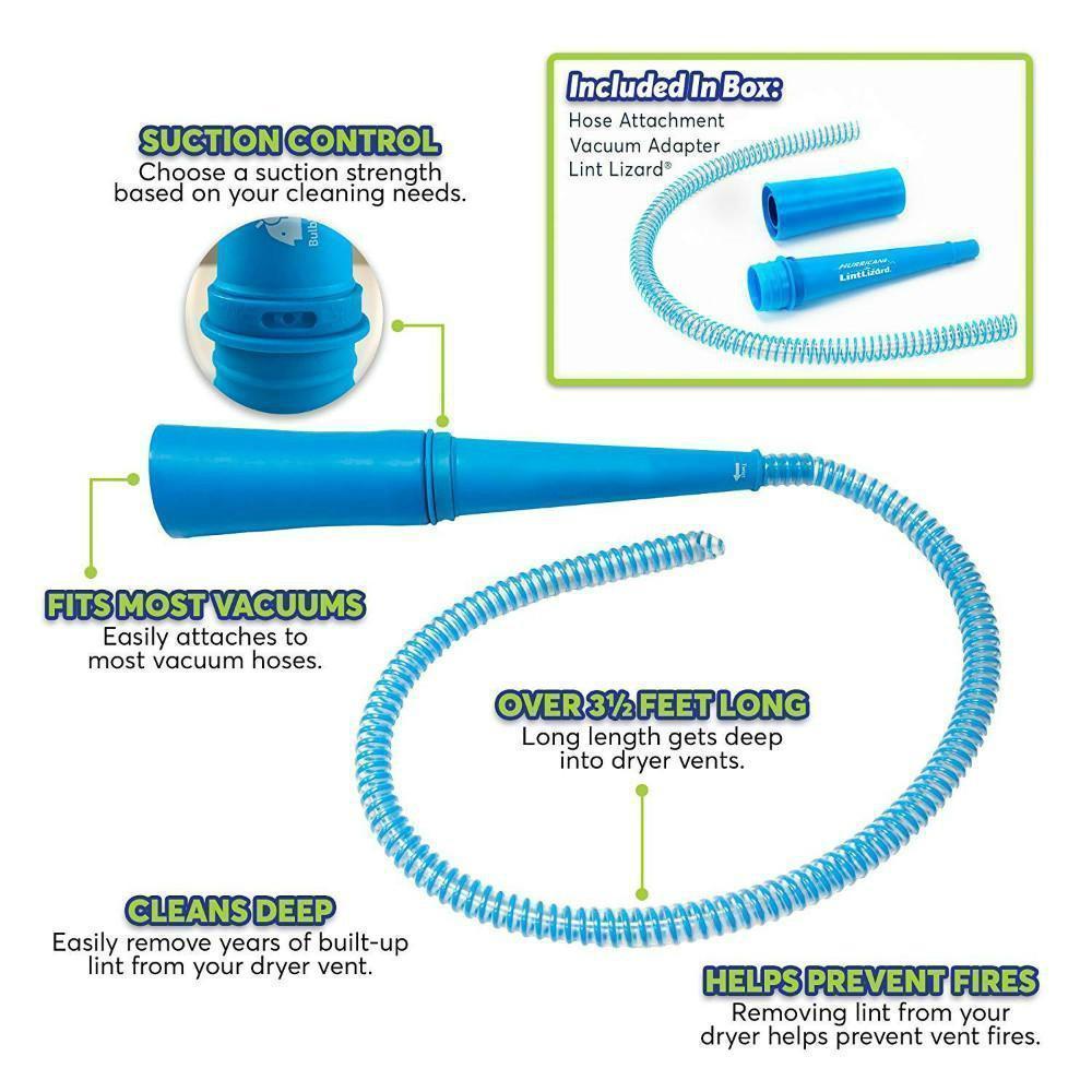 LintVac Pro Washer & Dryer Vacuum Hose - Premium Quality