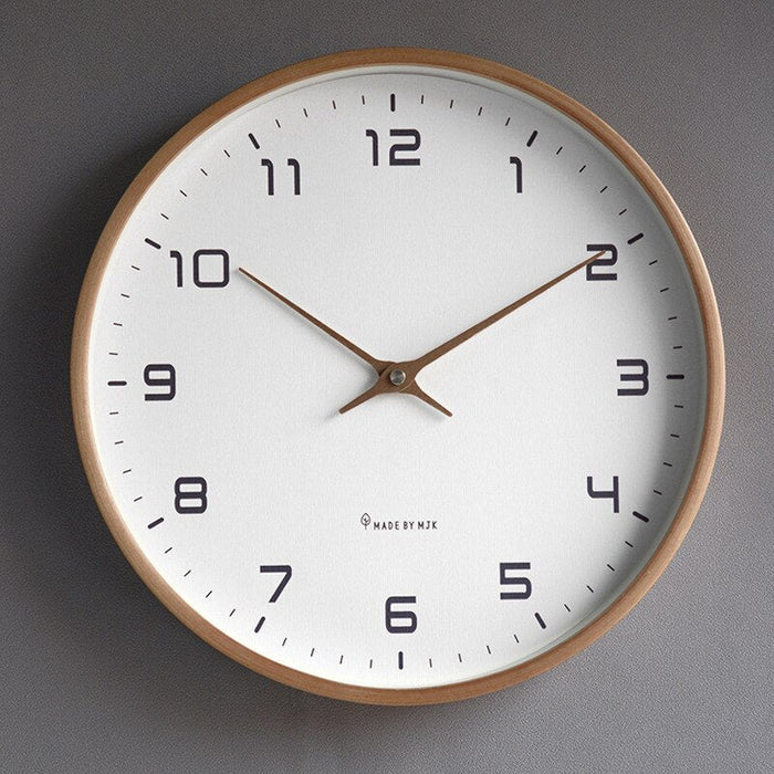 Timber Wall Clock - LuxeWood Design