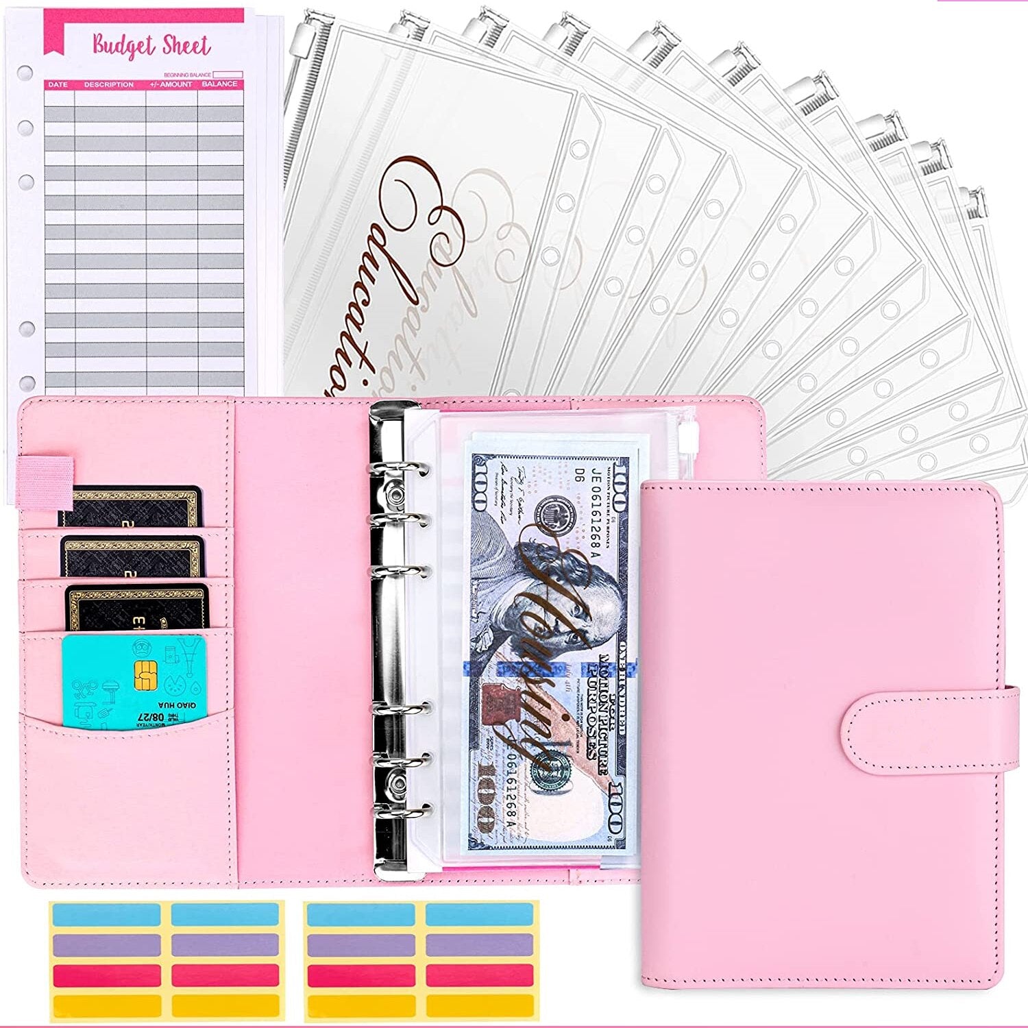 Cash Envelope Budget Binder - Financia Luxe