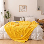 Cozy Flannel Autumn Blanket - LuxeNest