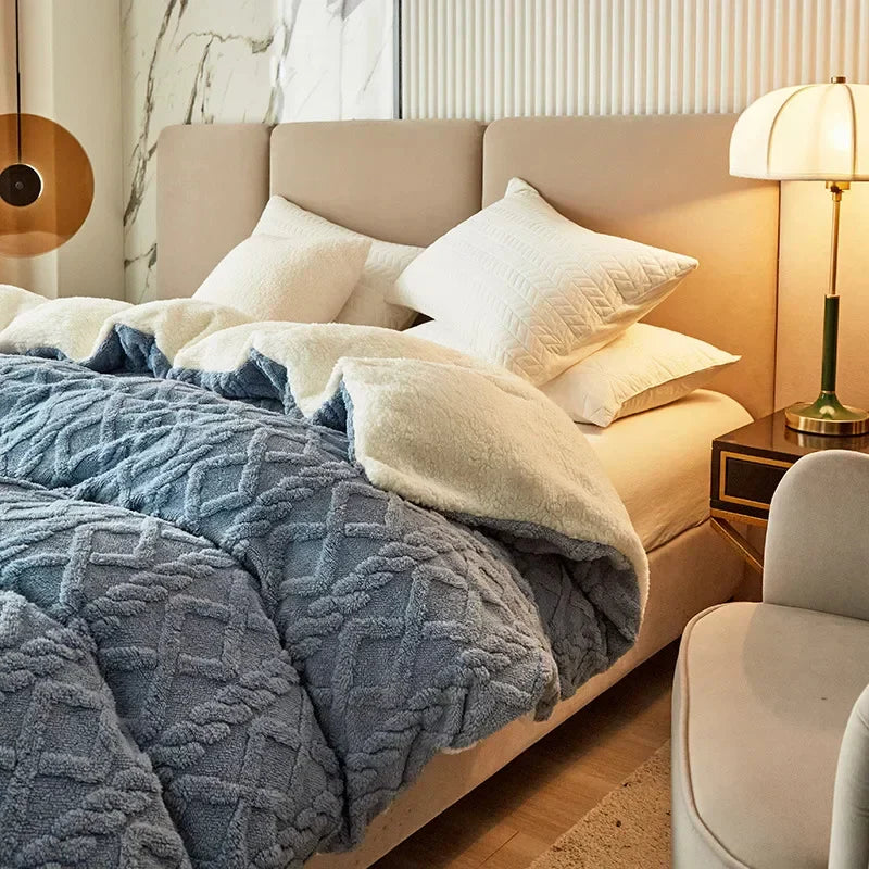 Cashmere-Look Double-Sided Bedding - LuxeNest