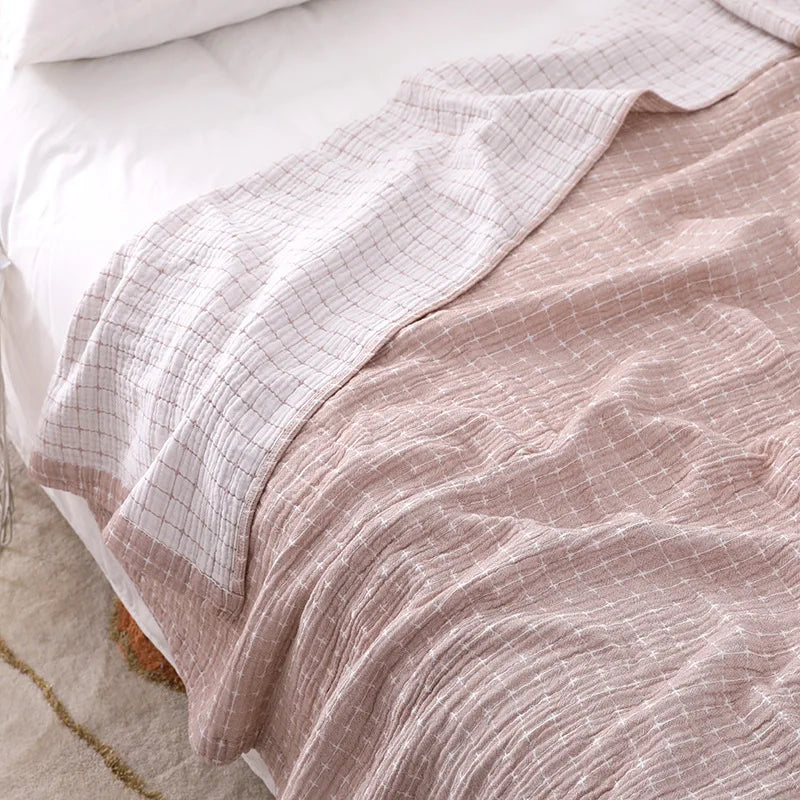 Cozy Cotton Blanket - LuxeWeave