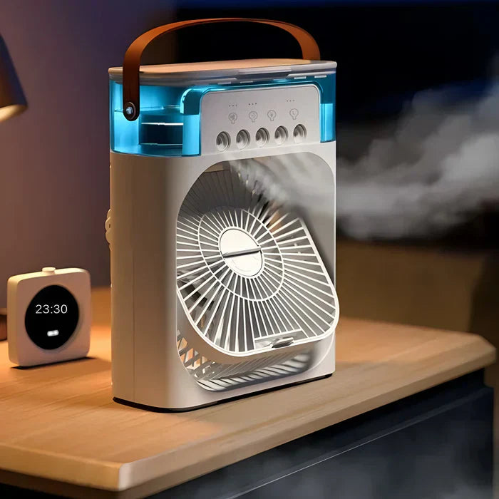 BreezeMaster 3-in-1 Fan with Colorful LED Light