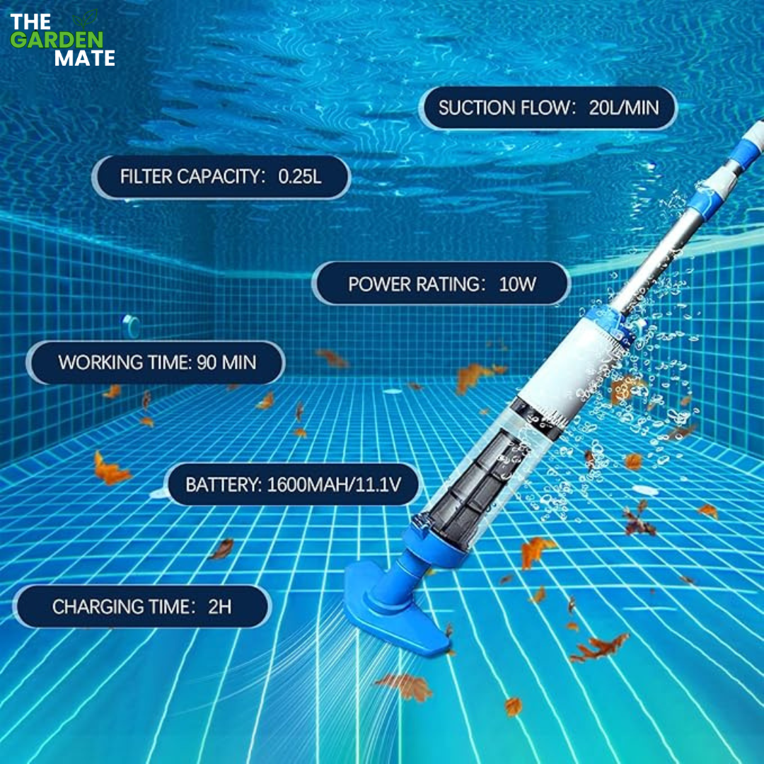 Cordless Pool Vacuum Cleaner - AquaClean Pro