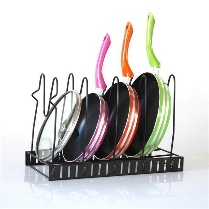 Adjustable Pan Rack Organizer - CulinaryCrafts