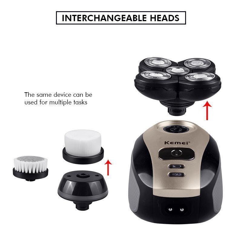 5-in-1 Head Shaver - LuxeGroom