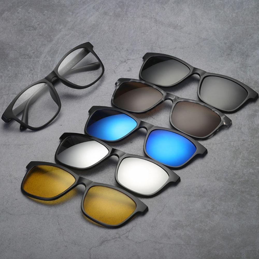 Swappable Sunglasses with Interchangeable Lenses - LuxeVision