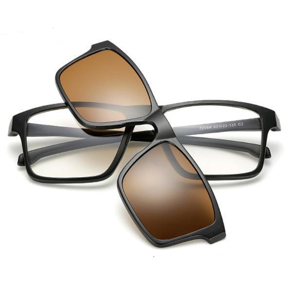 Swappable Sunglasses with Interchangeable Lenses - LuxeVision