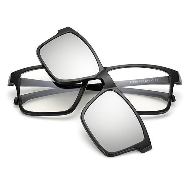 Swappable Sunglasses with Interchangeable Lenses - LuxeVision