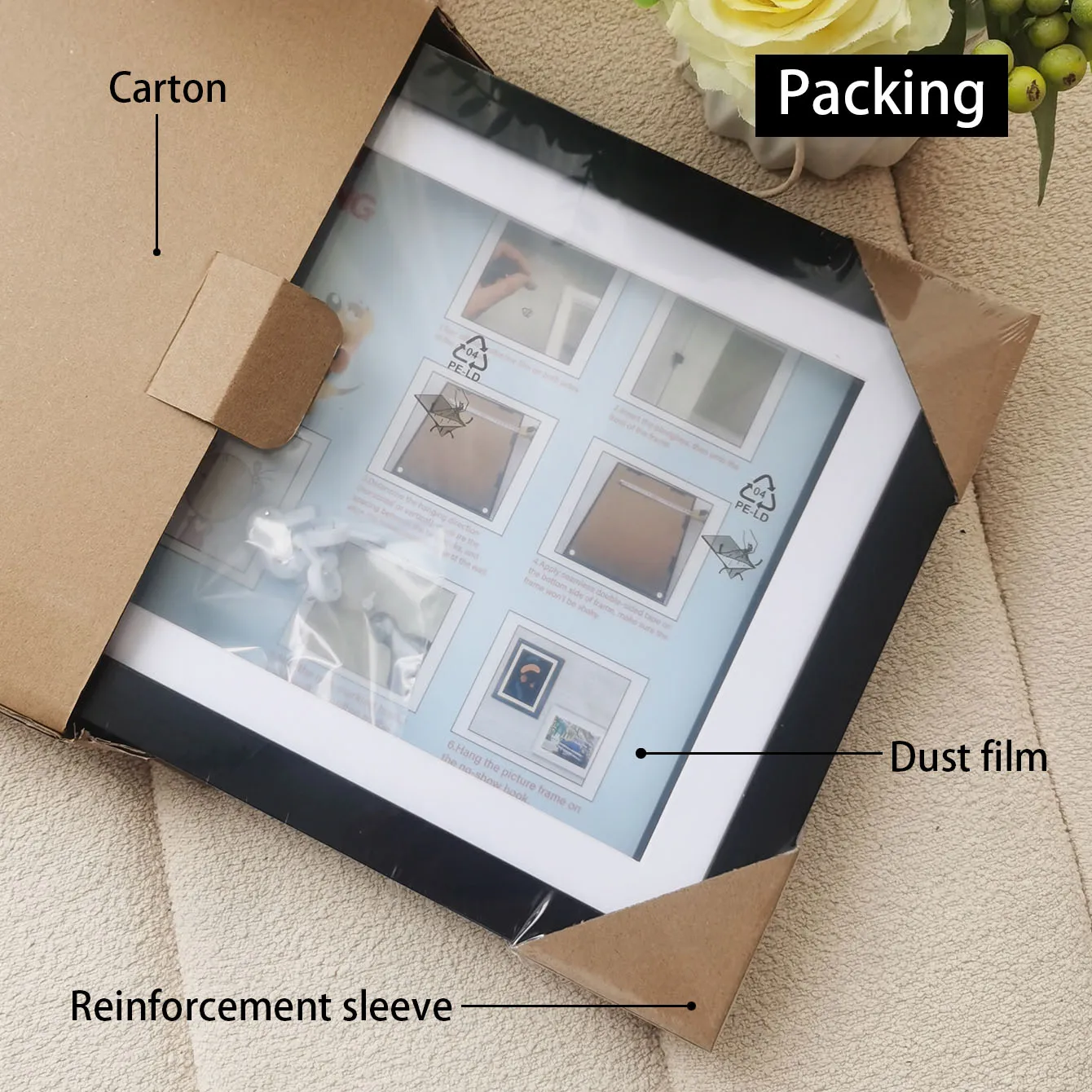 Art Display Frame - LuxeFrame™ A4 with Premium Glass