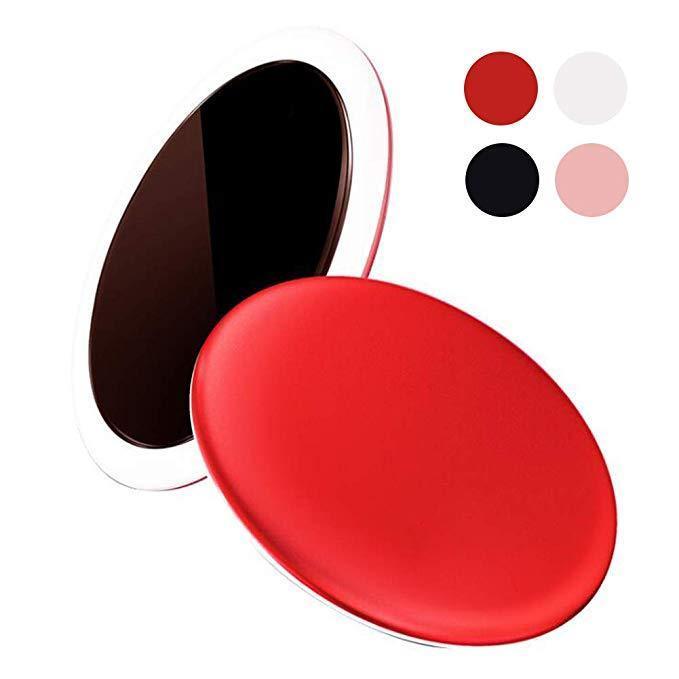 Wireless Charger Makeup Mirror - LuxeGlow