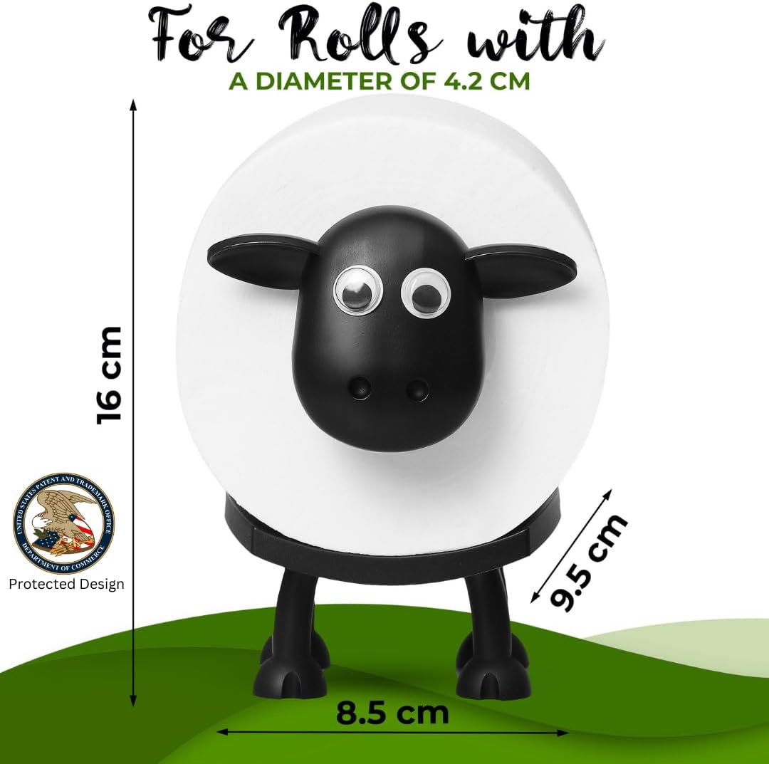 Rolling Sheep Toy - CozyCuddle Creations