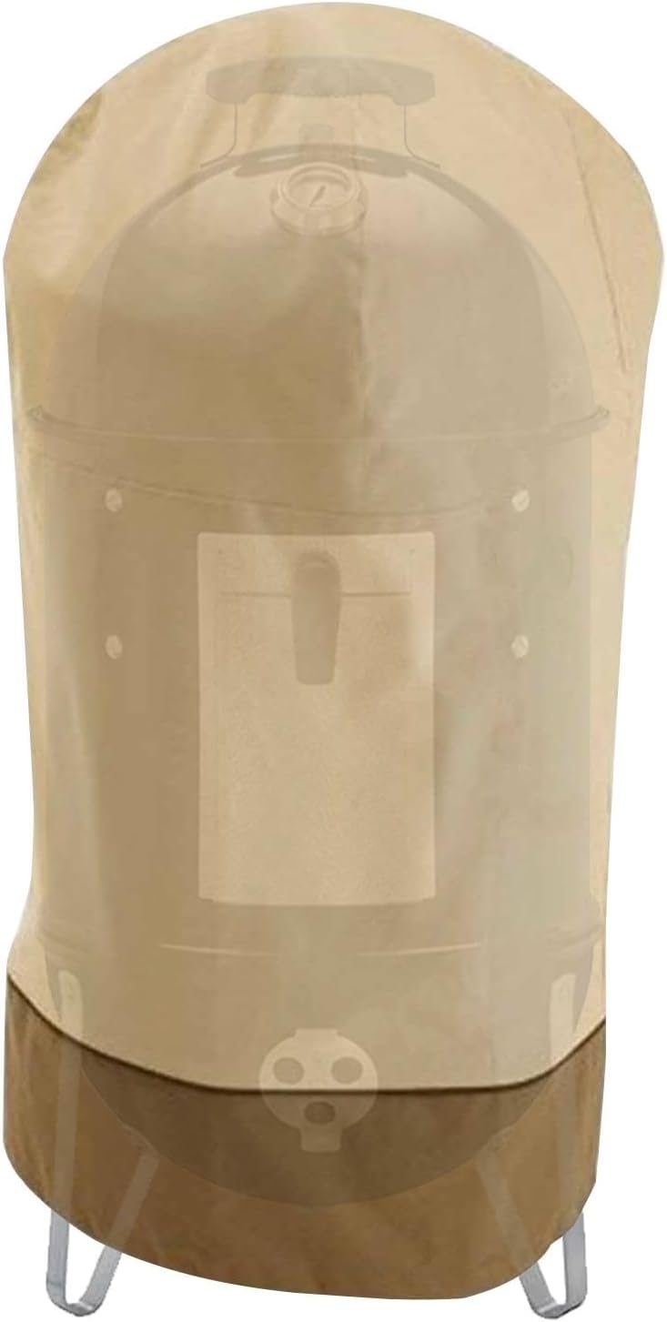 Waterproof BBQ Smoker Cover with UV Protection - GrillGuard