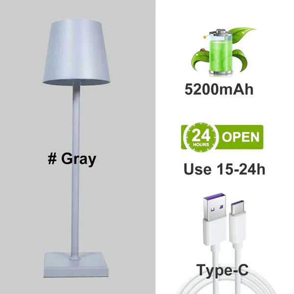 Dimmable Aluminum Table Lamp - NovaLuxe