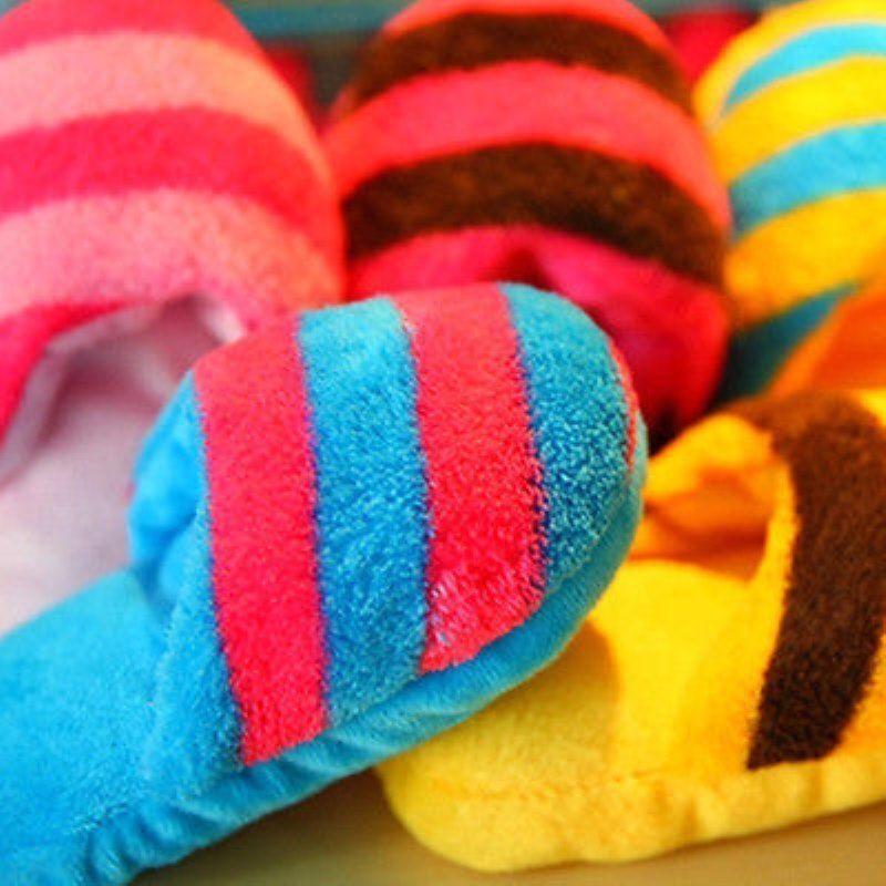 Plush Puppy Chew Toy Slipper - Paws & Play
