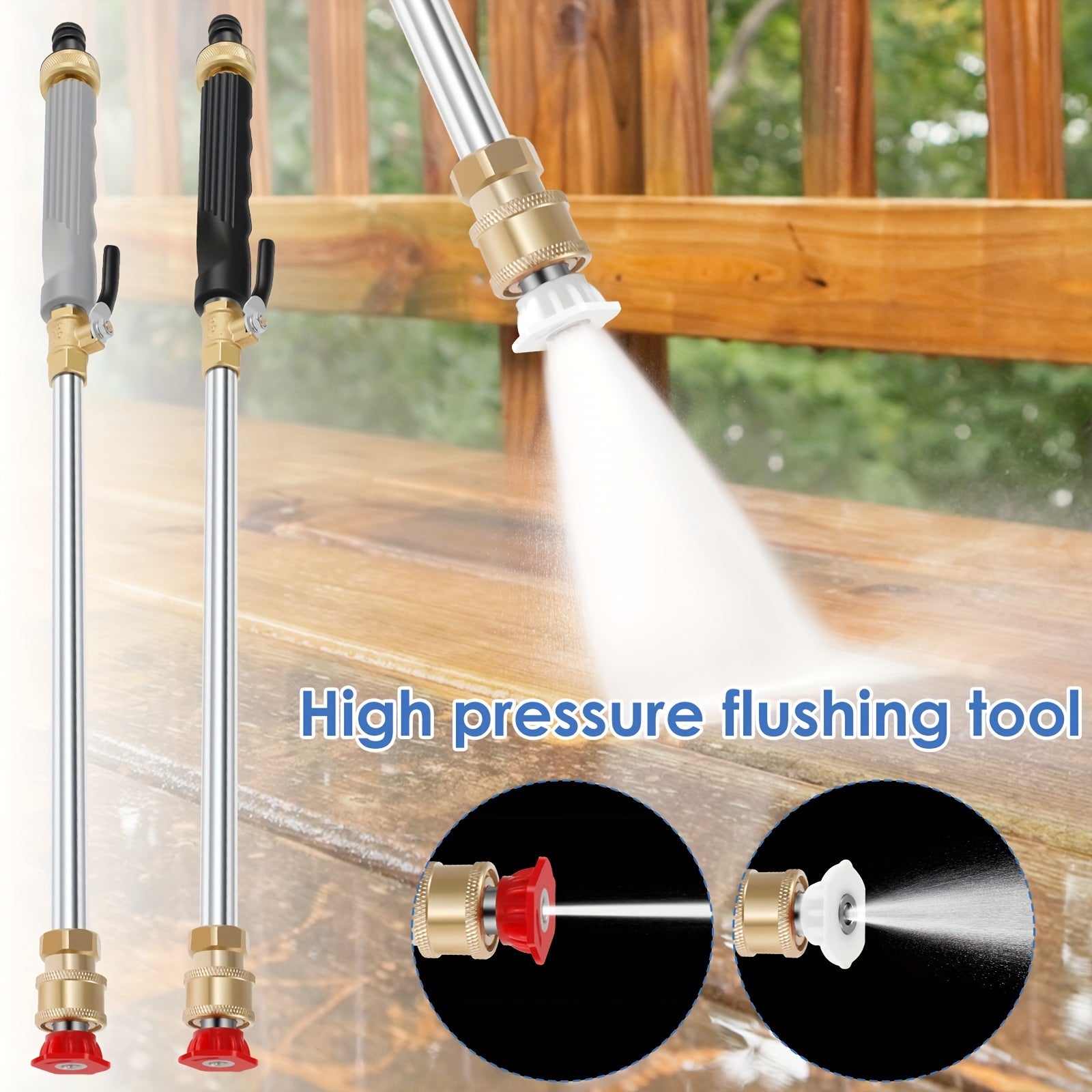 High-Pressure Cleaning Spray Rod - AquaPro