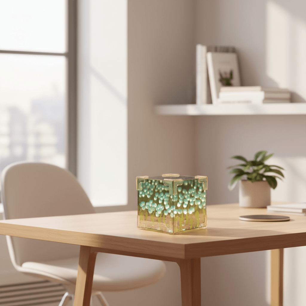 Natural Light Lamp - LumaCraft Handmade Atmosphere Enhancer