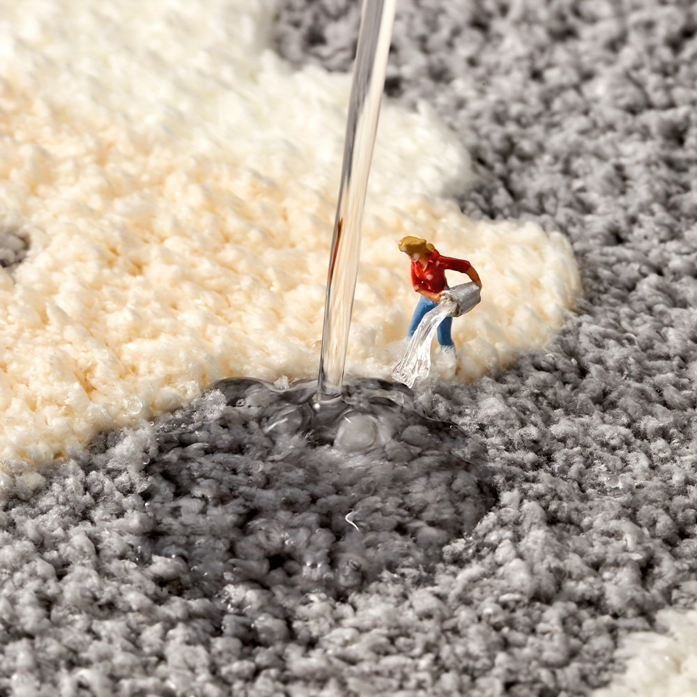 Superabsorbent Non-Slip Bathroom Mat - AquaNest
