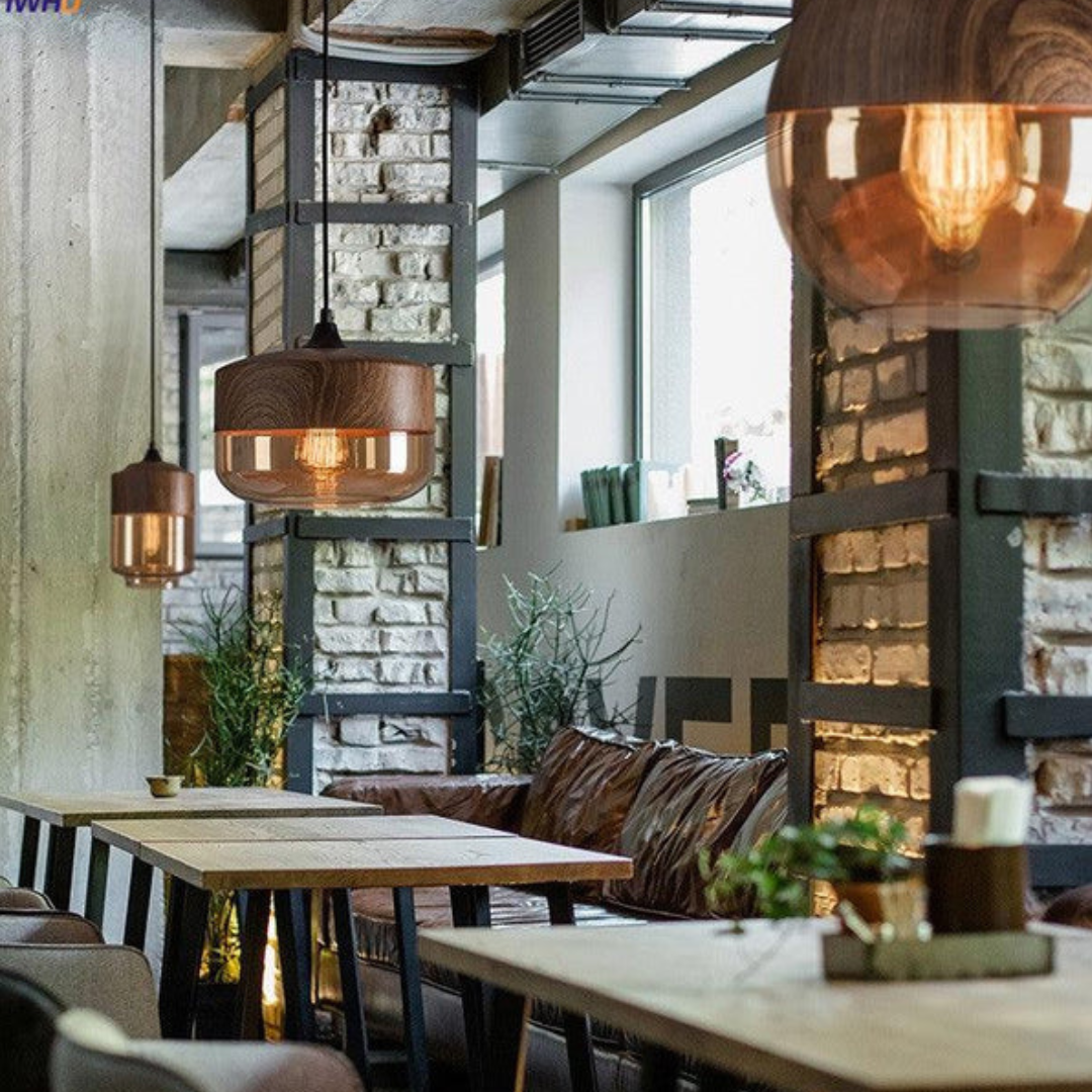 Scandinavian Wood Ceiling Light - LumaCraft