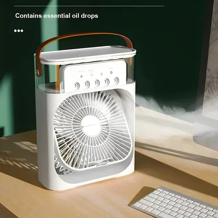 BreezeMaster 3-in-1 Fan with Colorful LED Light