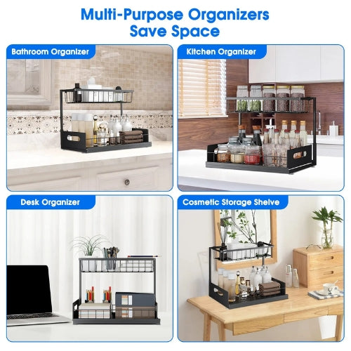 Under-Sink Drawer Organizer - LuxeSpace