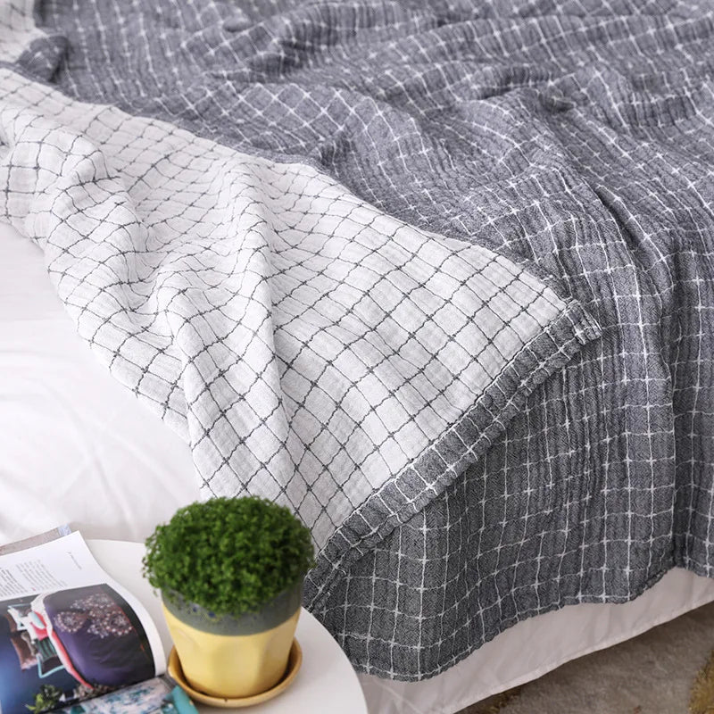 Cozy Cotton Blanket - LuxeWeave