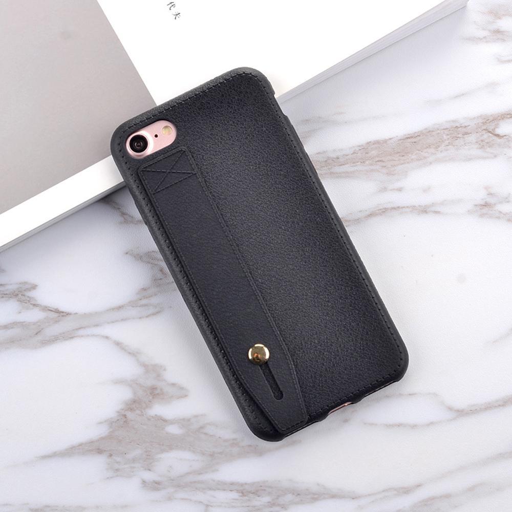 iPhone Back Cover Case with Holder - LuxeGuard